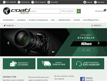 Tablet Screenshot of coatielectronica.com